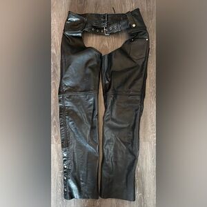 Men’s Leather Chaps - All State Leather Medium